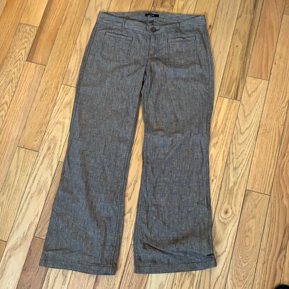 Express Pants - Vintage Express Linen Wide Leg Pants